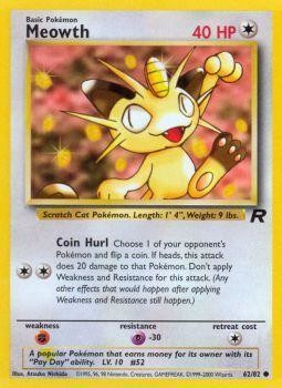 Meowth (62/82) [Team Rocket] | PLUS EV GAMES 