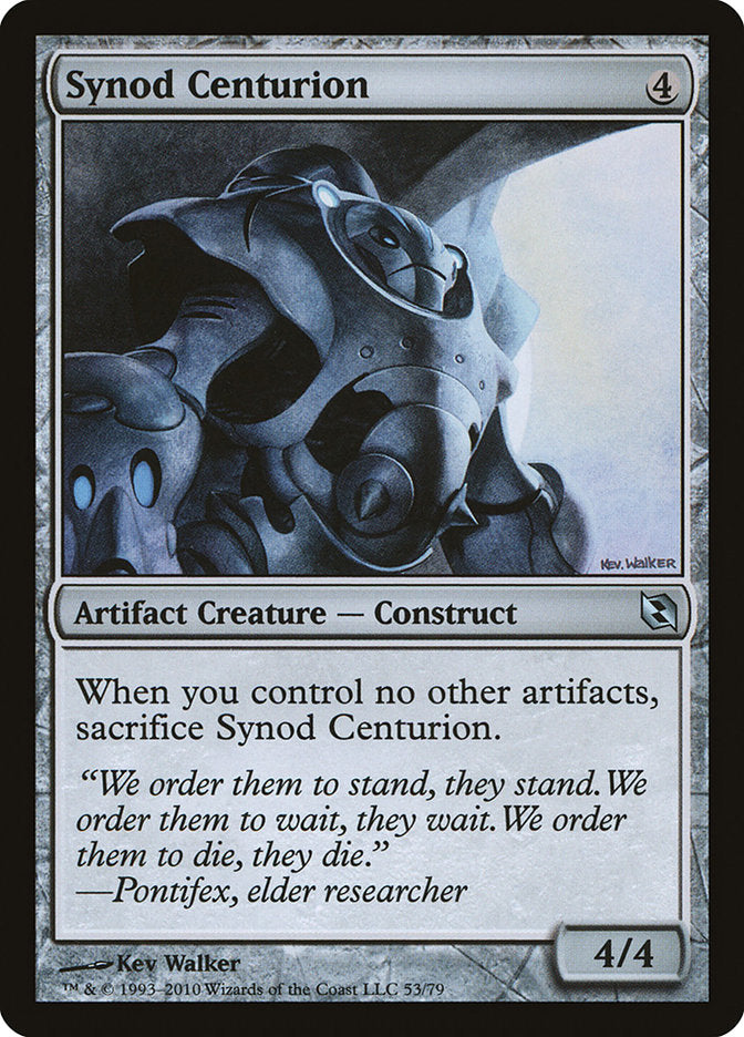 Synod Centurion [Duel Decks: Elspeth vs. Tezzeret] | PLUS EV GAMES 