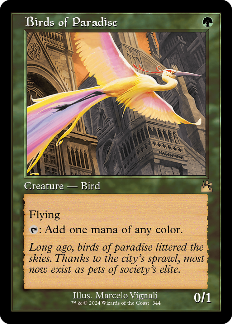 Birds of Paradise (Retro) [Ravnica Remastered] | PLUS EV GAMES 