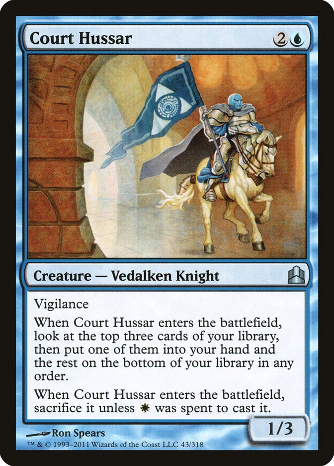 Court Hussar [Commander 2011] | PLUS EV GAMES 