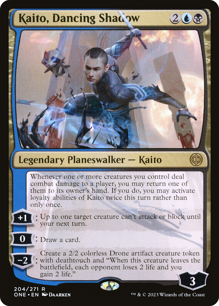 Kaito, Dancing Shadow [Phyrexia: All Will Be One] | PLUS EV GAMES 