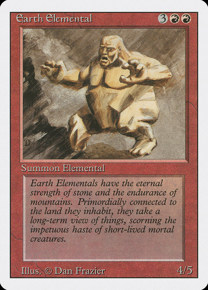 Earth Elemental [Revised Edition] | PLUS EV GAMES 