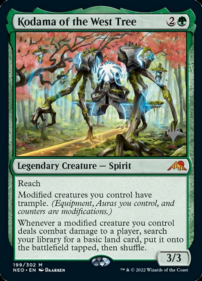 Kodama of the West Tree (Promo Pack) [Kamigawa: Neon Dynasty Promos] | PLUS EV GAMES 