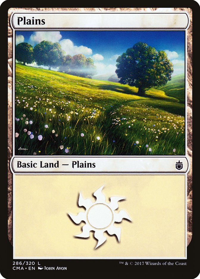 Plains (286) [Commander Anthology] | PLUS EV GAMES 