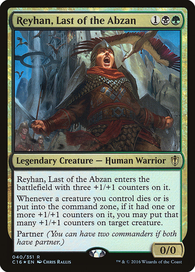 Reyhan, Last of the Abzan [Commander 2016] | PLUS EV GAMES 