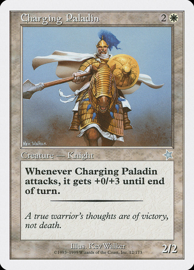 Charging Paladin [Starter 1999] | PLUS EV GAMES 
