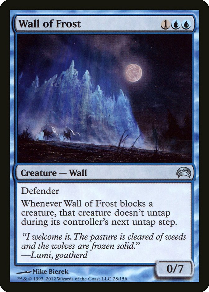 Wall of Frost [Planechase 2012] | PLUS EV GAMES 