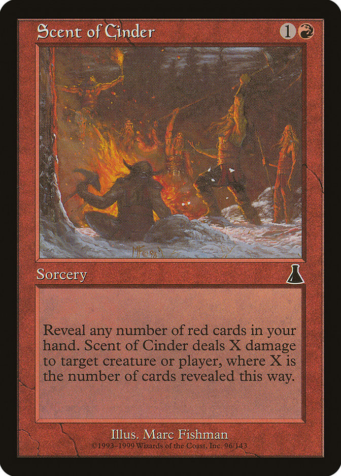 Scent of Cinder [Urza's Destiny] | PLUS EV GAMES 