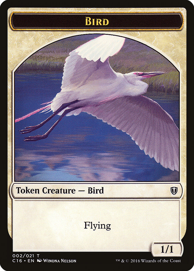 Bird (002/021) [Commander 2016 Tokens] | PLUS EV GAMES 