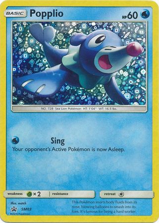 Popplio (SM03) (General Mills Promo) [Sun & Moon: Black Star Promos] | PLUS EV GAMES 