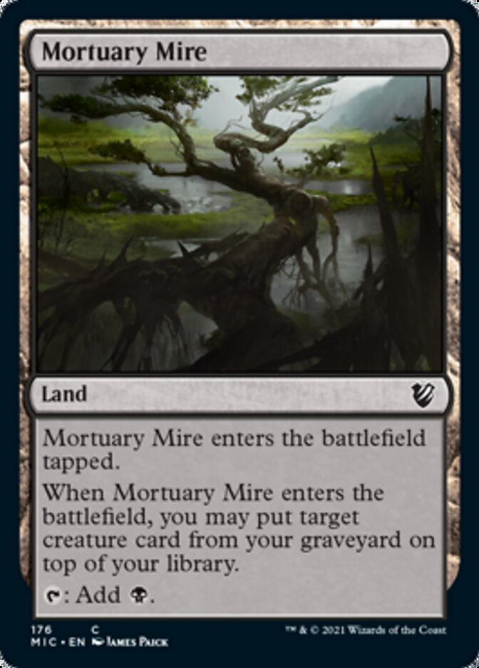 Mortuary Mire [Innistrad: Midnight Hunt Commander] | PLUS EV GAMES 