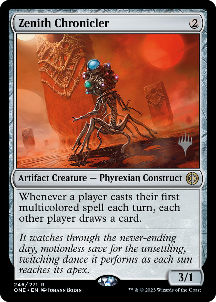 Zenith Chronicler (Promo Pack) [Phyrexia: All Will Be One Promos] | PLUS EV GAMES 