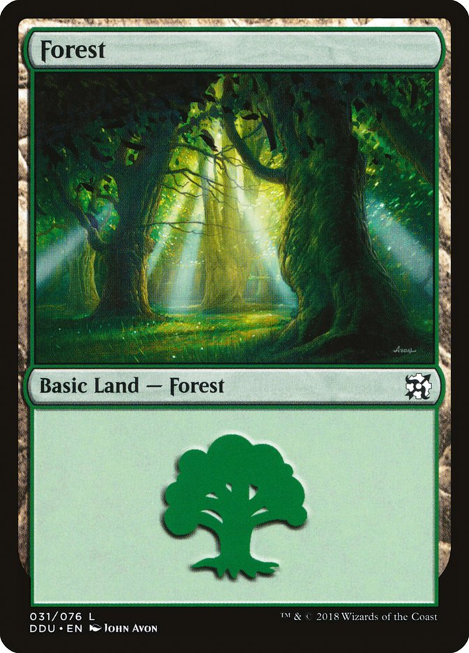 Forest (31) [Duel Decks: Elves vs. Inventors] | PLUS EV GAMES 