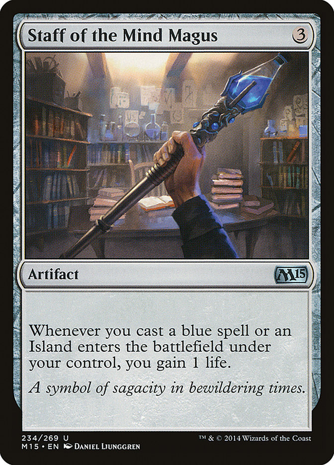 Staff of the Mind Magus [Magic 2015] | PLUS EV GAMES 