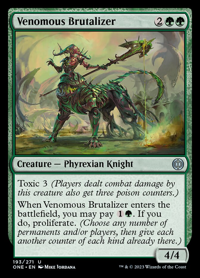 Venomous Brutalizer [Phyrexia: All Will Be One] | PLUS EV GAMES 