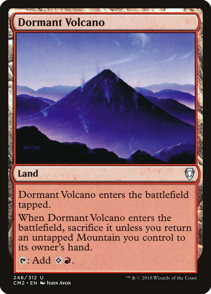 Dormant Volcano [Commander Anthology Volume II] | PLUS EV GAMES 