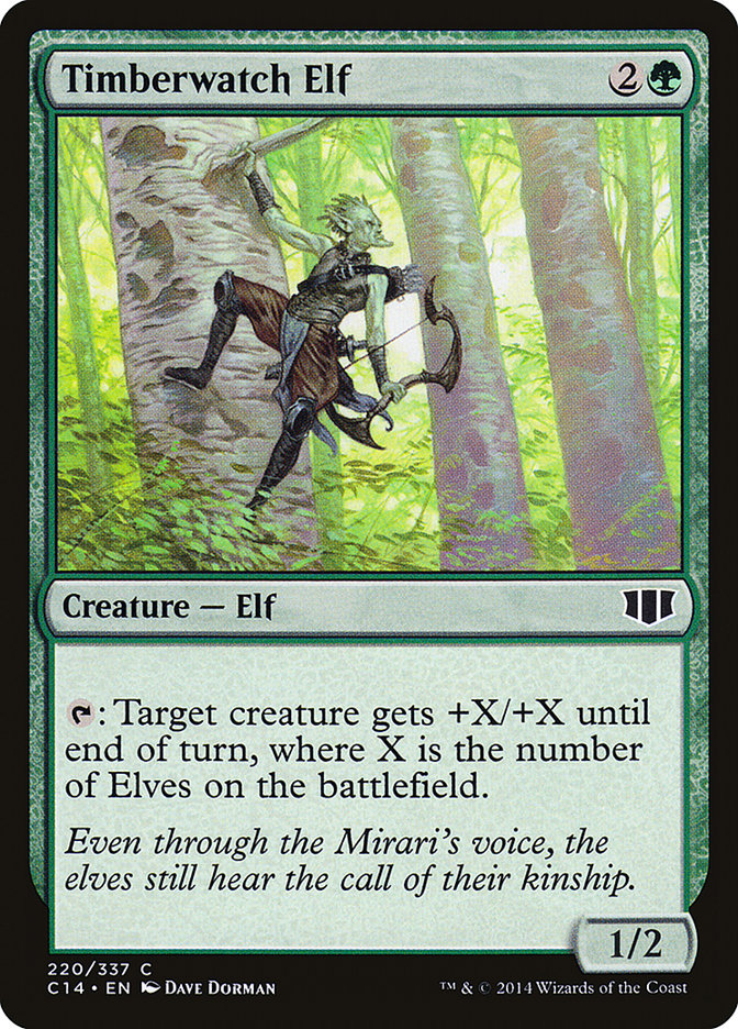 Timberwatch Elf [Commander 2014] | PLUS EV GAMES 