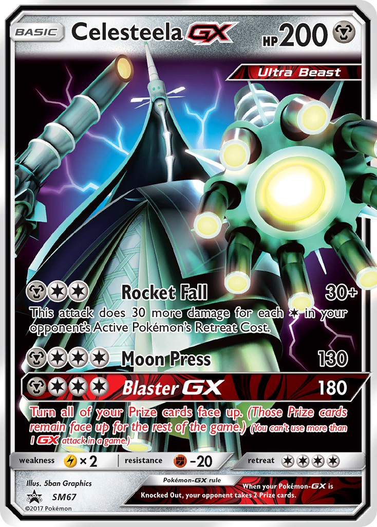 Celesteela-GX [SM Black Star Promos]