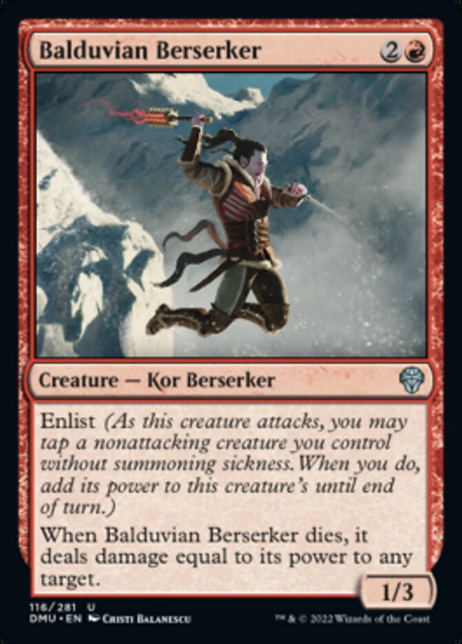 Balduvian Berserker [Dominaria United] | PLUS EV GAMES 