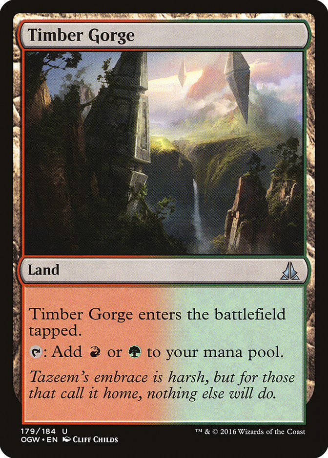 Timber Gorge [Oath of the Gatewatch] | PLUS EV GAMES 