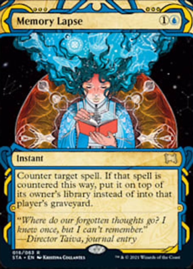 Memory Lapse (Etched Foil) [Strixhaven Mystical Archive] | PLUS EV GAMES 