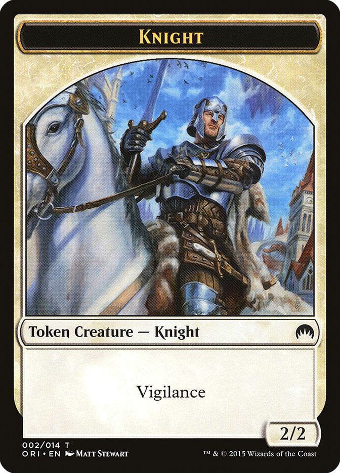 Knight [Magic Origins Tokens] | PLUS EV GAMES 
