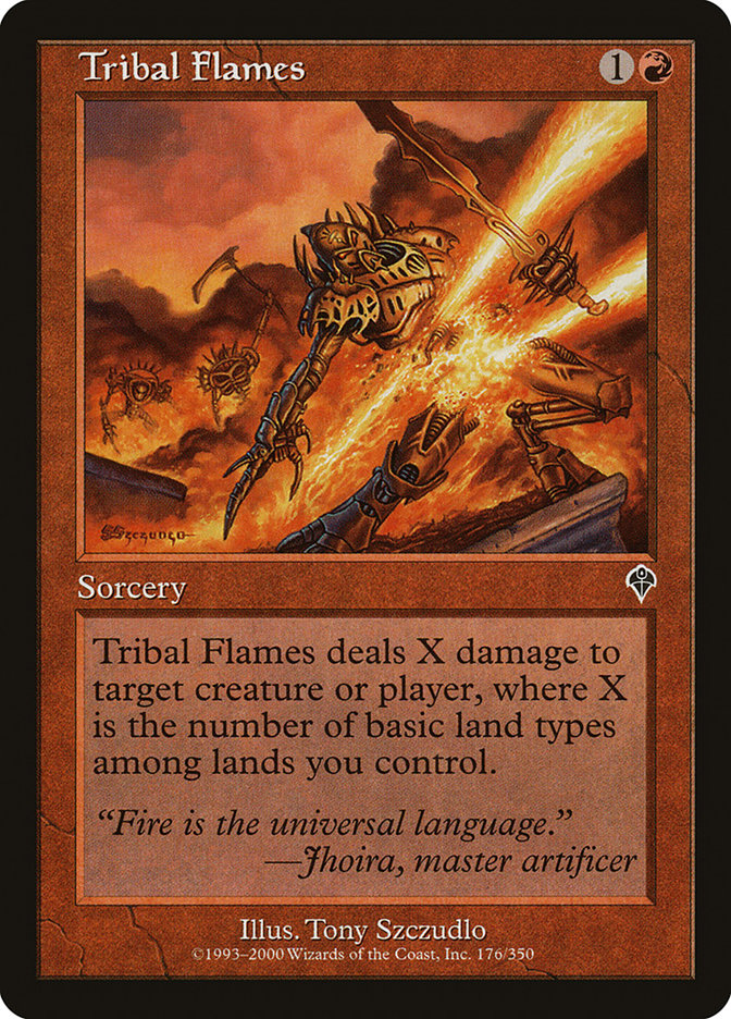 Tribal Flames [Invasion] | PLUS EV GAMES 