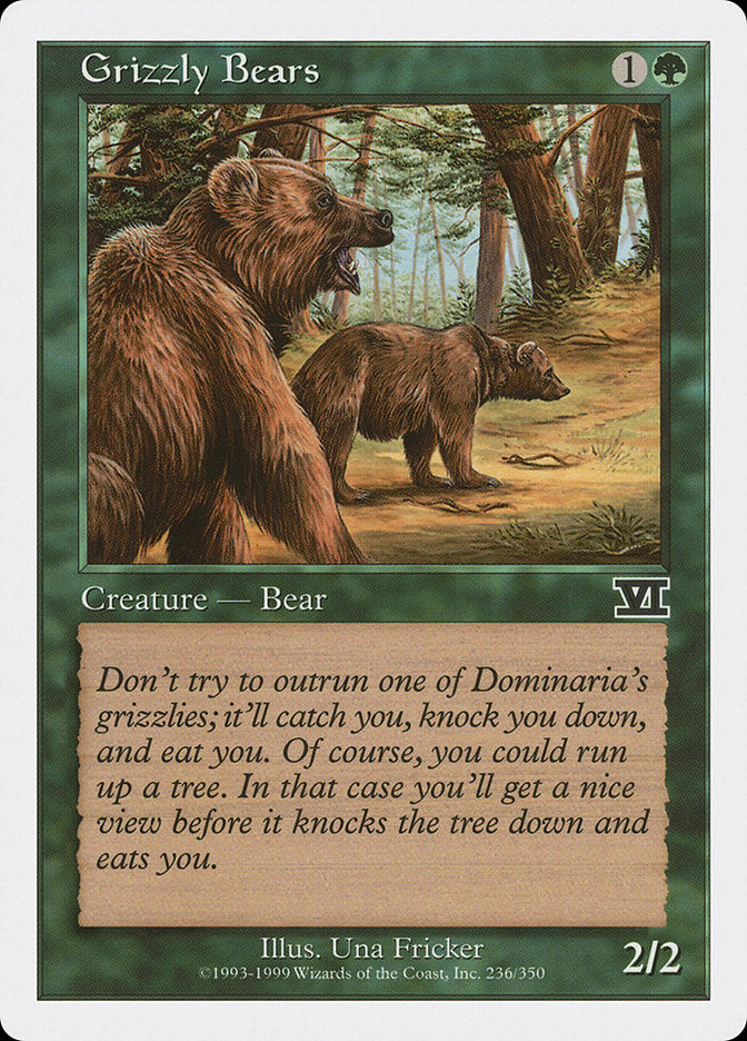 Grizzly Bears [Classic Sixth Edition] | PLUS EV GAMES 