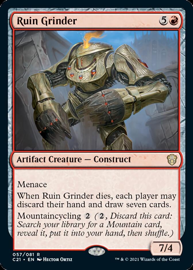 Ruin Grinder [Commander 2021] | PLUS EV GAMES 