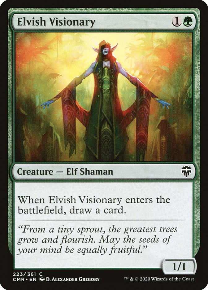 Elvish Visionary [Commander Legends] | PLUS EV GAMES 