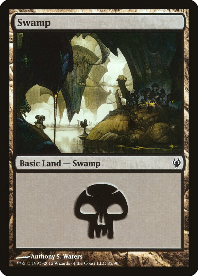 Swamp (85) [Duel Decks: Izzet vs. Golgari] | PLUS EV GAMES 