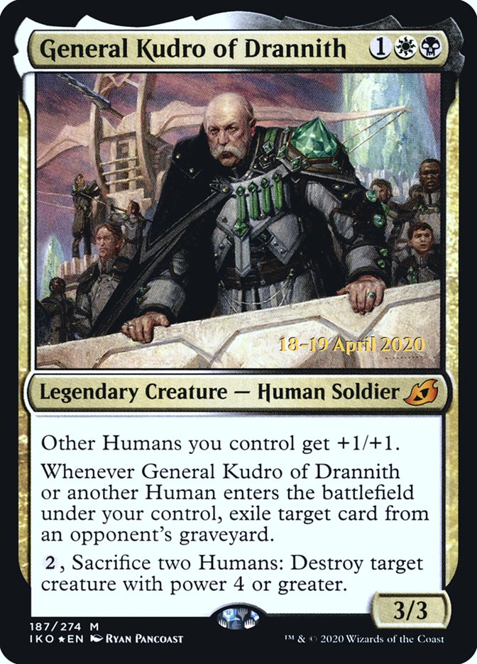 General Kudro of Drannith  [Ikoria: Lair of Behemoths Prerelease Promos] | PLUS EV GAMES 