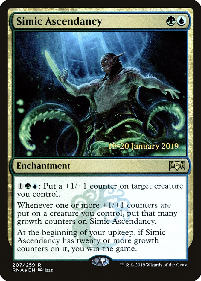 Simic Ascendancy [Ravnica Allegiance Prerelease Promos] | PLUS EV GAMES 