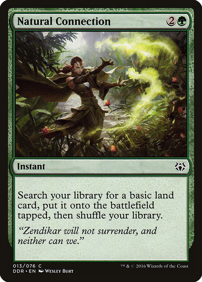 Natural Connection [Duel Decks: Nissa vs. Ob Nixilis] | PLUS EV GAMES 