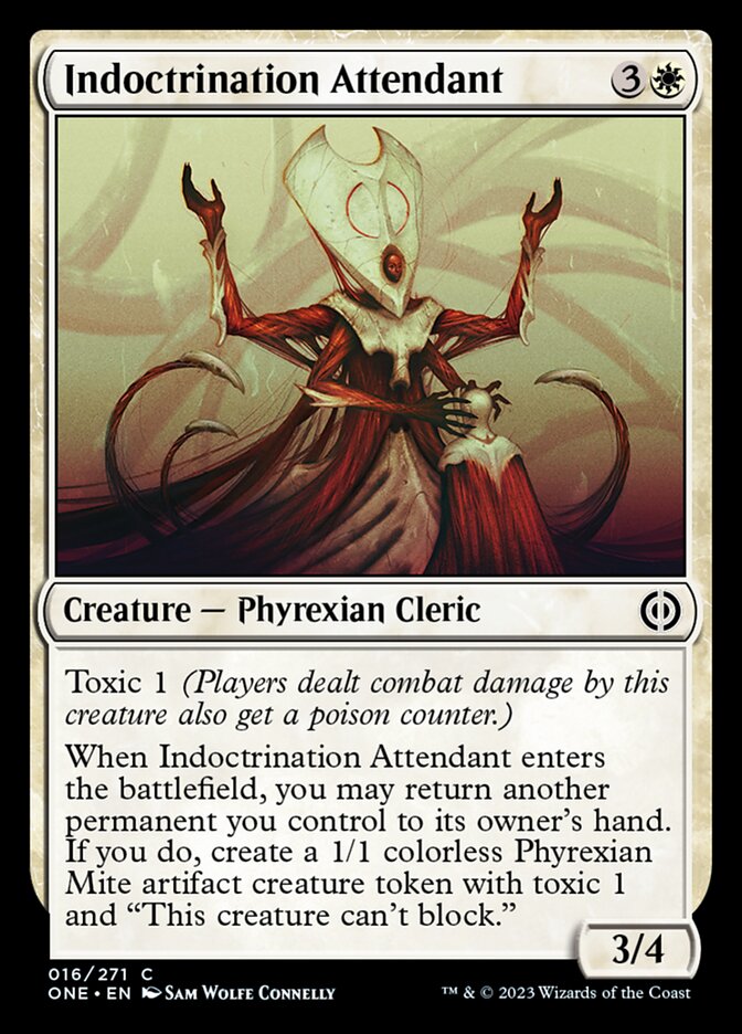 Indoctrination Attendant [Phyrexia: All Will Be One] | PLUS EV GAMES 