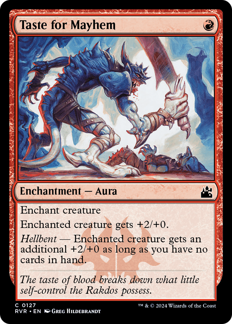 Taste for Mayhem [Ravnica Remastered] | PLUS EV GAMES 