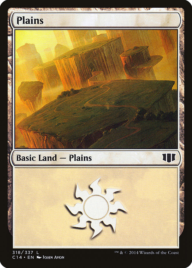 Plains (318) [Commander 2014] | PLUS EV GAMES 