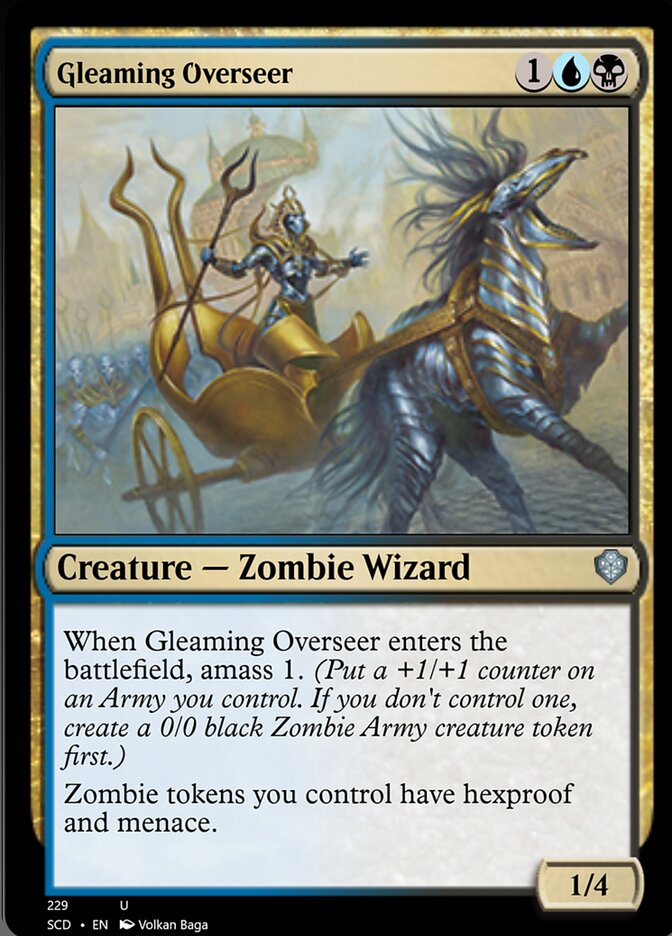 Gleaming Overseer [Starter Commander Decks] | PLUS EV GAMES 