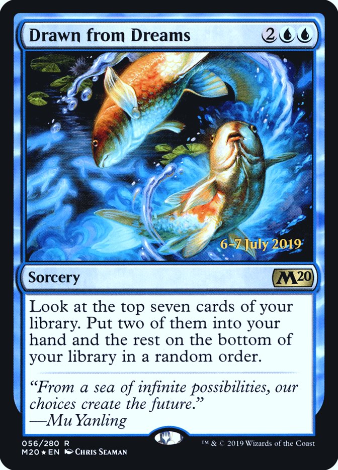 Drawn from Dreams  [Core Set 2020 Prerelease Promos] | PLUS EV GAMES 