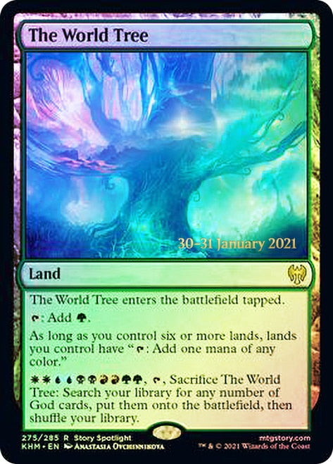 The World Tree  [Kaldheim Prerelease Promos] | PLUS EV GAMES 