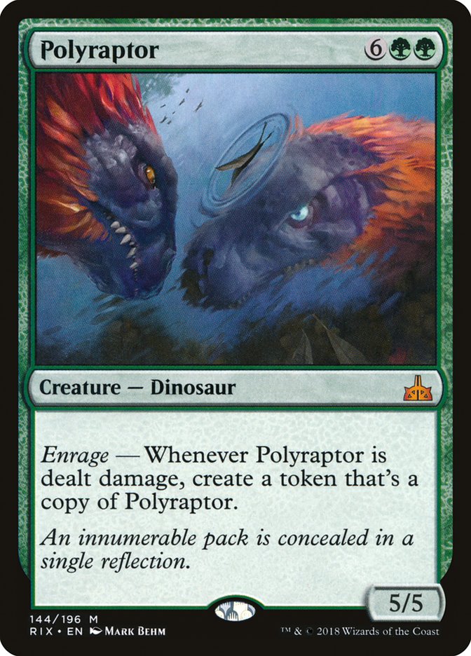 Polyraptor [Rivals of Ixalan] | PLUS EV GAMES 