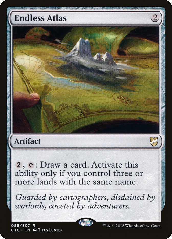 Endless Atlas [Commander 2018] | PLUS EV GAMES 