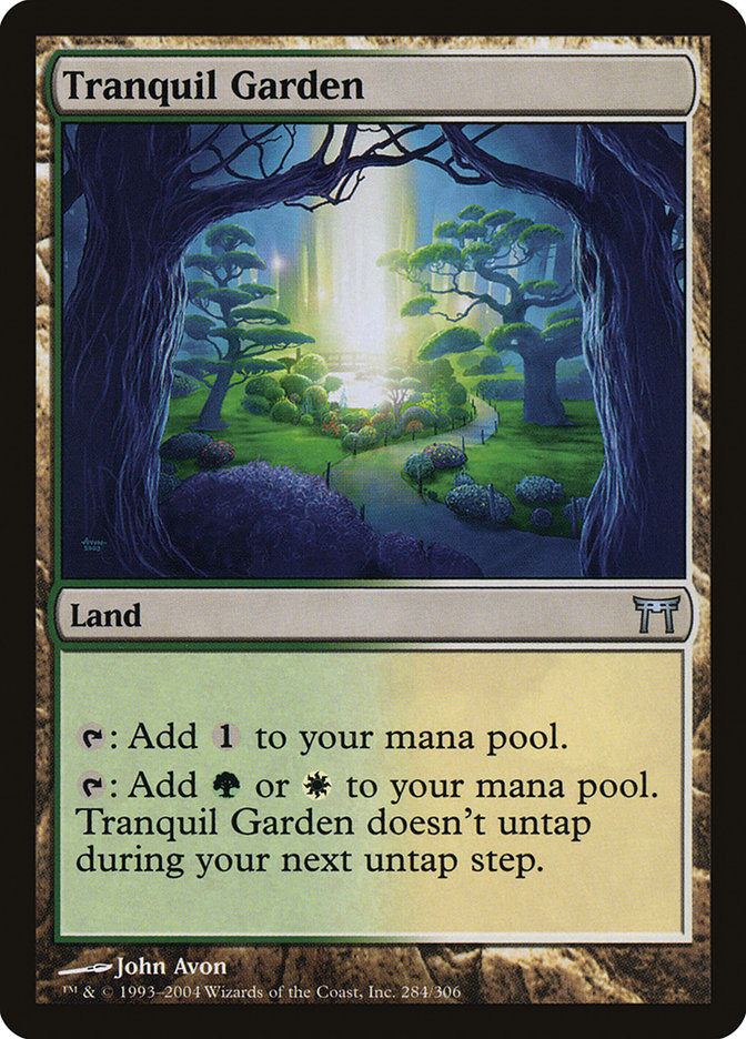 Tranquil Garden [Champions of Kamigawa] | PLUS EV GAMES 