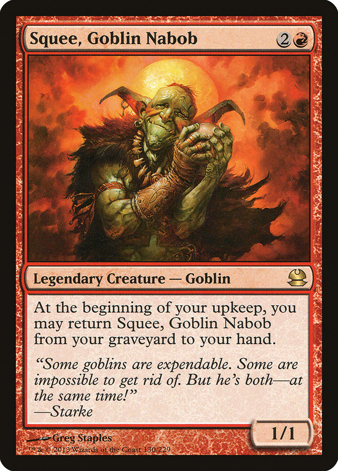 Squee, Goblin Nabob [Modern Masters] | PLUS EV GAMES 