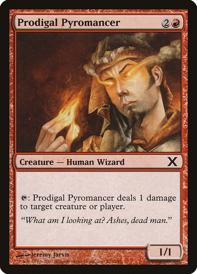 Prodigal Pyromancer [Tenth Edition] | PLUS EV GAMES 