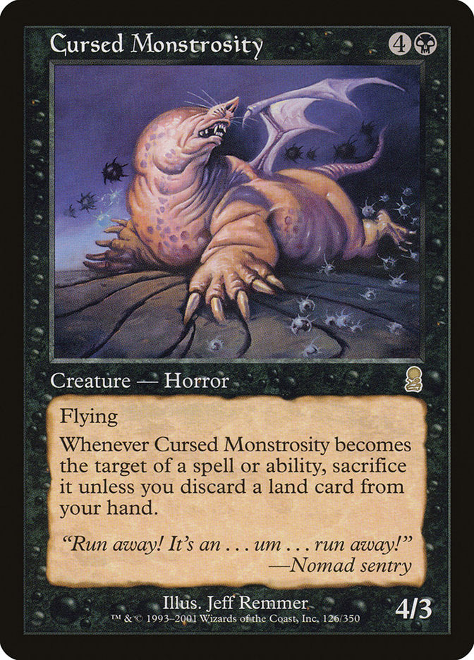Cursed Monstrosity [Odyssey] | PLUS EV GAMES 
