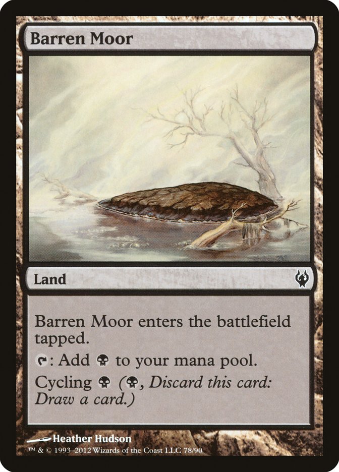 Barren Moor [Duel Decks: Izzet vs. Golgari] | PLUS EV GAMES 