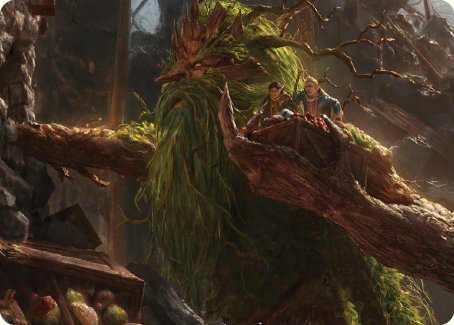 Treebeard, Gracious Host Art Card [The Lord of the Rings: Tales of Middle-earth Art Series] | PLUS EV GAMES 