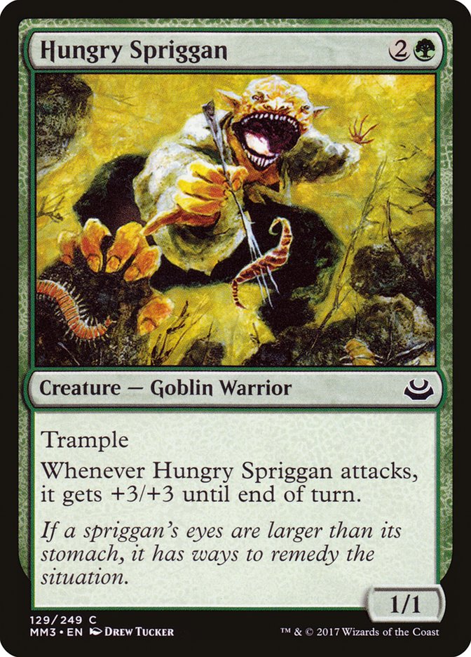 Hungry Spriggan [Modern Masters 2017] | PLUS EV GAMES 