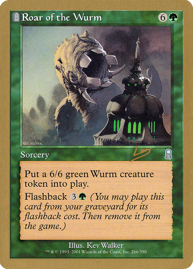 Roar of the Wurm (Raphael Levy) [World Championship Decks 2002] | PLUS EV GAMES 